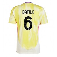 Maglia Calcio Juventus Danilo Luiz #6 Seconda Divisa 2024-25 Manica Corta